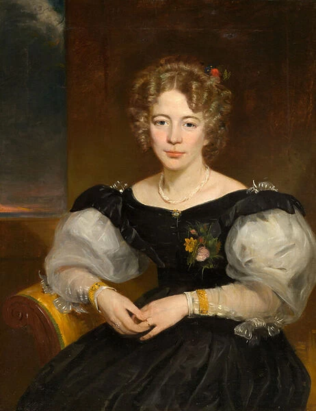Portrait of a Lady, c. 1825-35 (oil on canvas)