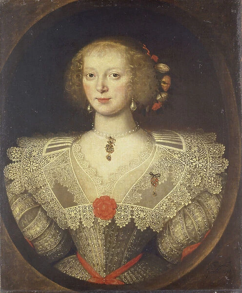 Portrait of a Lady, called Countess of Cavan (oil on panel)