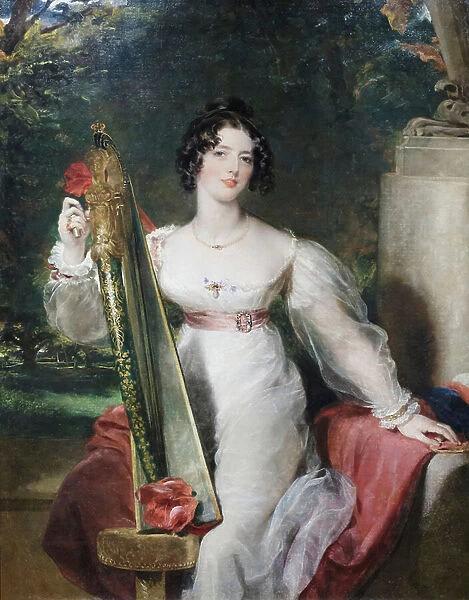 Portrait de Lady Elizabeth Conyngham (1769-1861) (oil on canvas)