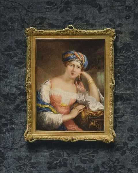 Portrait of Lady Jane Montagu, 1813 (colour litho)