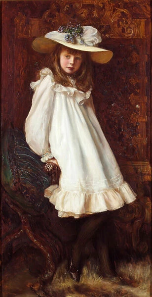 Portrait of Lady Maud Cavendish (oil on canvas)