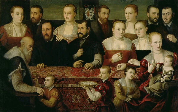 Portrait of a Large Family