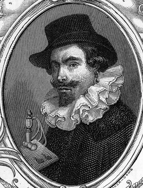 Portrait of Leonello Spada or Lionello Spada (1576-1622) Italian painter