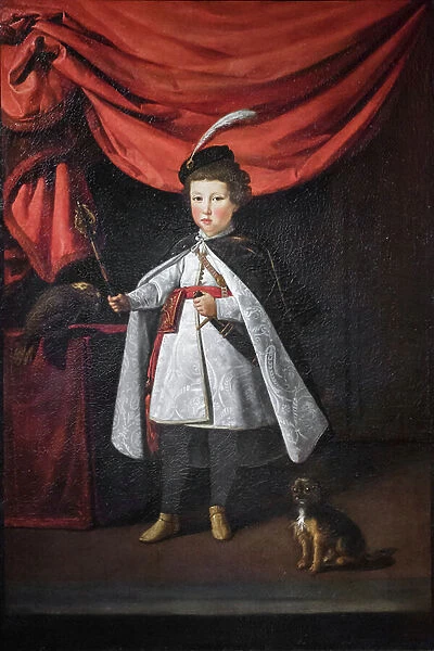 Portrait of Leopoldo de Medici as a young boy, 1622 (oil on canvas)