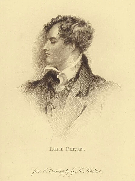 Portrait of Lord Byron (engraving)