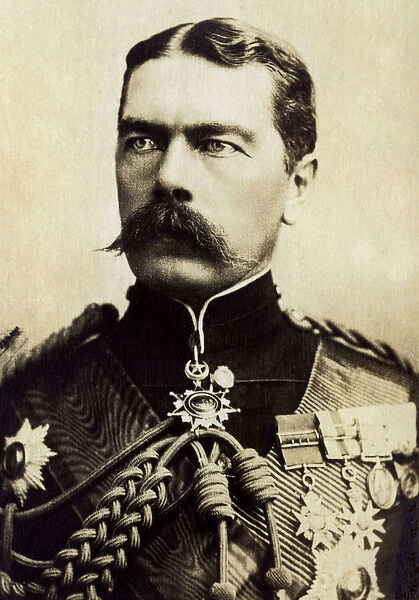 Portrait of Lord Kitchener of Karthoum (1850-1916), English military