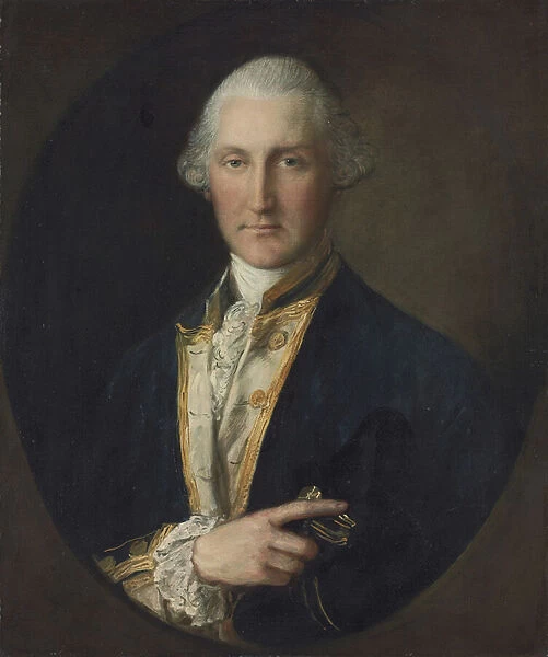 Portrait of Lord William Campbell, M. P. (oil on canvas)
