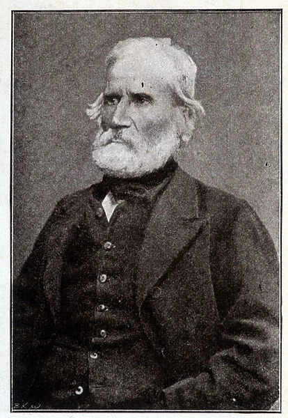 Portrait of Louis Auguste (Louis-Auguste) Blanqui (1805-1881), in 1870
