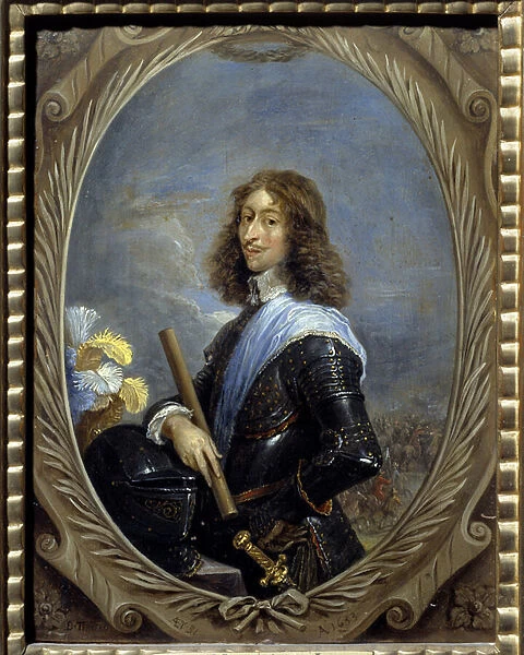 Portrait of Louis de Bourbon, Fourth Prince of Conde dit le grand Conde (Bourbon-Conde