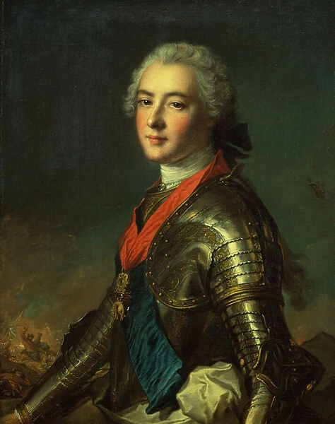 Portrait of Louis Jean Marie de Bourbon, Duke of Penthievre (oil on canvas)