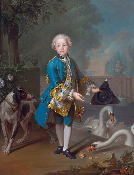 'Portrait de Louis-Philippe d Orleans (1747-1793) enfant'