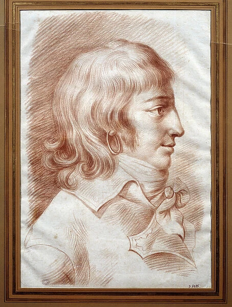 Portrait of Louis de Saint Just (Saint-Just, 1767 - 1794), politician
