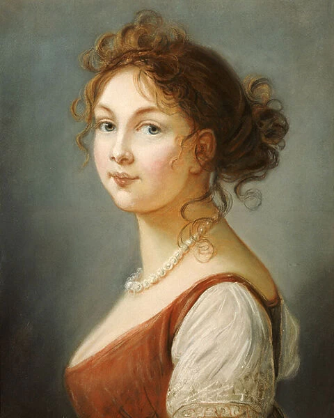 Portrait of Louisa, Queen of Prussia (pastel on paper)