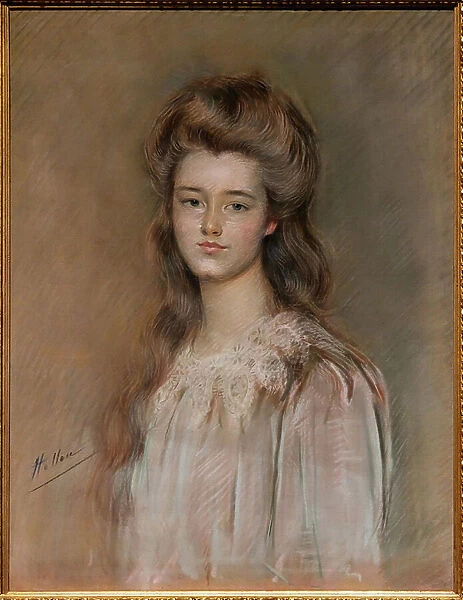 Portrait of Louise Alida Livingstone, 1895 (pastel on canvas)