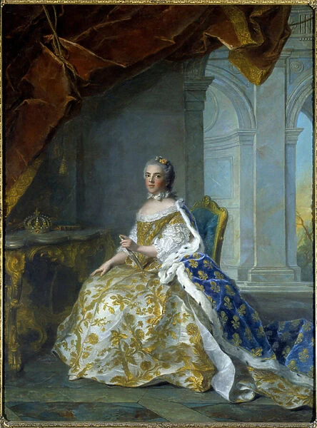 Portrait of Louise Elisabeth of France, Infante of Spain then Duchess of Parma (1727-1759