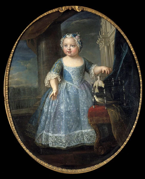 Portrait of Louise Marie of France (1728-1733) dit Madame