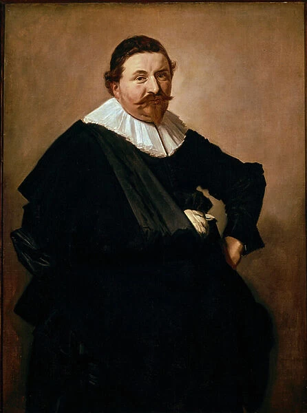 Portrait of Lucas de Clercq, Belgian merchant of weaving products