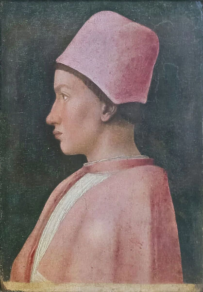 Portrait of Ludovico Gonzaga, 1470 circa, Andrea Mantegna (tempera on panel)