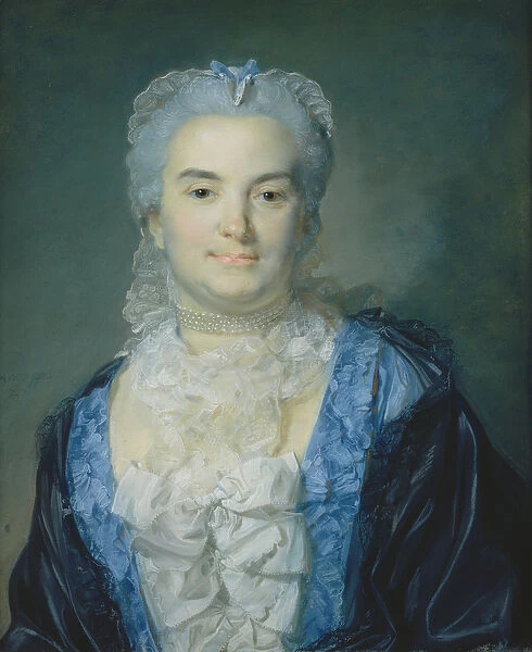 Portrait de Madam Chevotet, 1751 (pastel on paper)