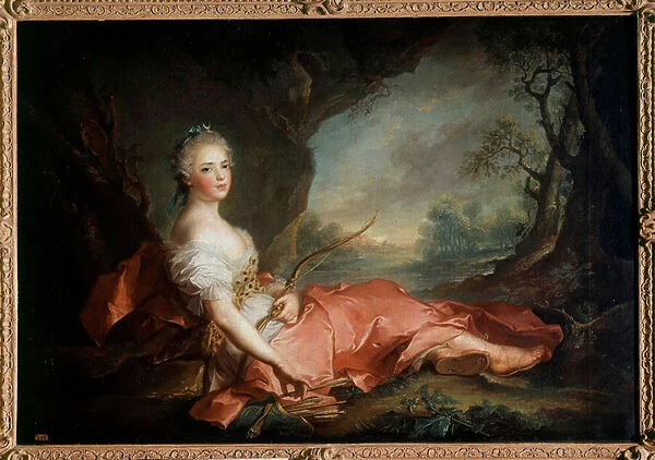 Portrait of Madame Adelaide of France (1732-1799) in Diane