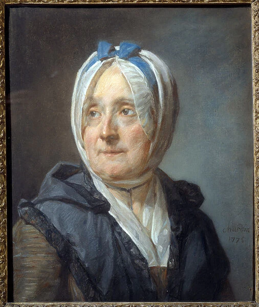 Portrait of Madame Chardin nee Francoise Marguerite Pouget (1707-1791