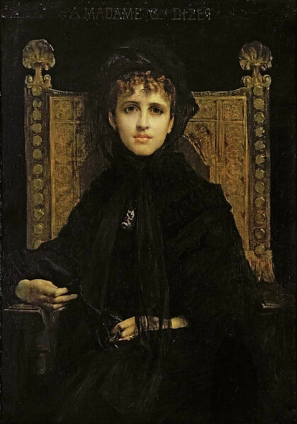 Portrait of Madame Georges Bizet (1849-1926) 1878 (oil on canvas)