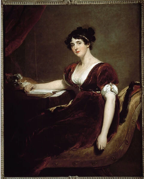 Portrait of Madame Isaac Cuthbert (oil on canvas, 1810)