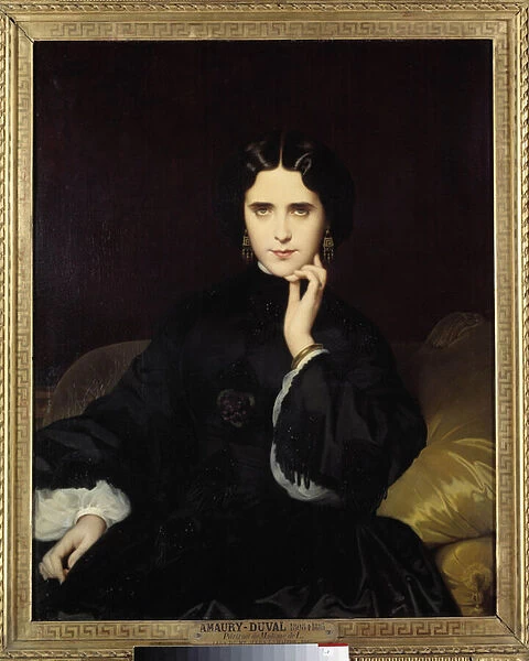 Portrait of Madame de Loynes (1837-1908) She held an important literary