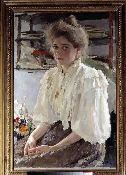 Portrait of Madame Lwoff (1864-1955), nee Maria Yakovlena Simonovich