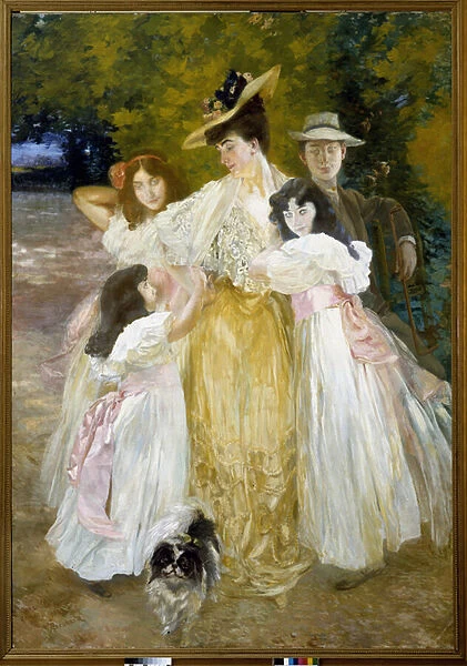 Portrait of Madame Mante and Her Children, 1905 (painting)