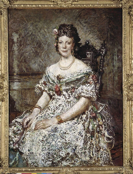 Portrait of Madame Pascal, 1871 (oil on canvas)