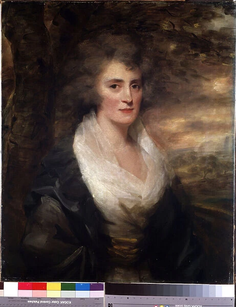 Portrait de Mademoiselle Elinor Bethune. Peinture de Sir Henry Raeburn (1756-1823), annees 1790. Huile sur toile. Musee de l Ermitage, Saint Petersbourg