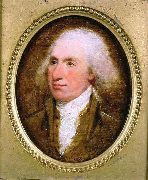 Portrait of Major General Philip John Schuyler (1733-1804) 1792 (oil on panel)