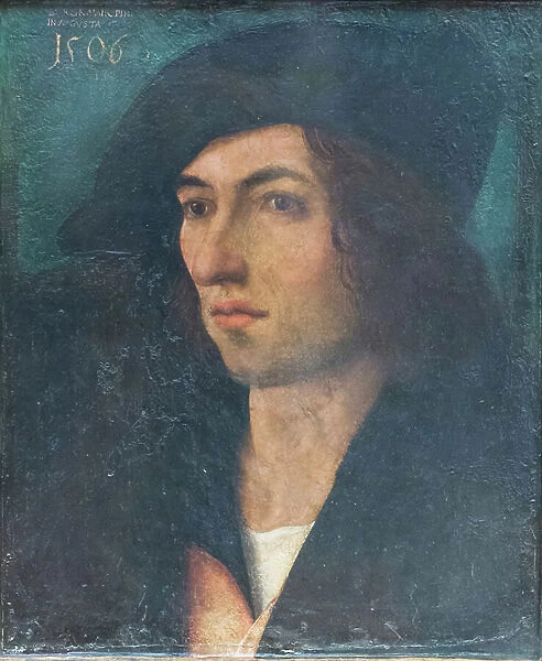Portrait of a man, 1506, (oil on parchment applied to panel)