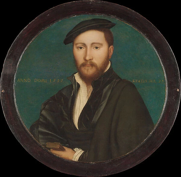 Portrait of a Man, 1535 (oil and gold on oak)