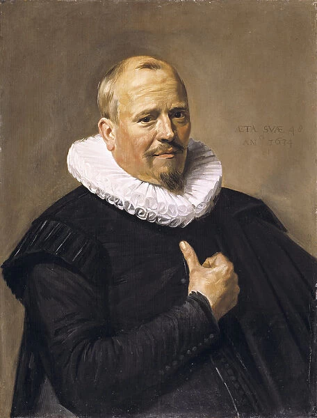 Portrait of a Man, 1634 (oil on oak panel)
