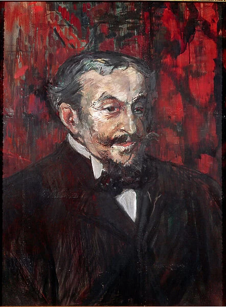 Portrait of a man, 1900 (Oil on canvas)