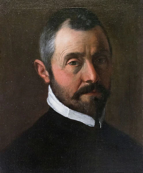 Portrait of a man, Annibale Carracci, 1580-90 (oil on canvas)