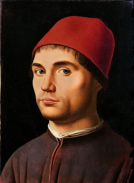 Portrait of a Man, c. 1475 (oil on panel)