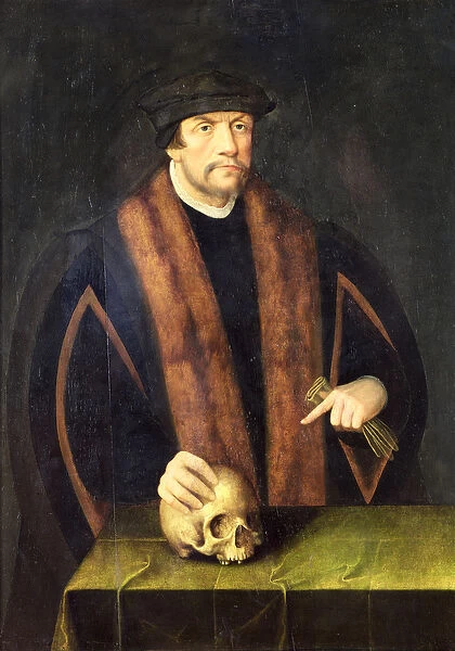 Portrait of a Man, c. 1550 (oil on panel)