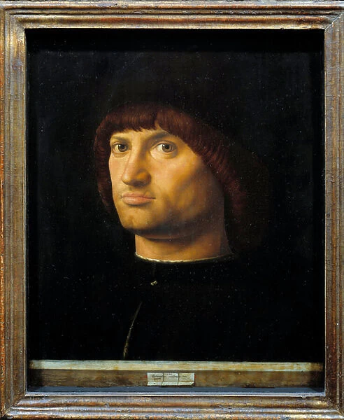 Portrait of man called the Condottiere'