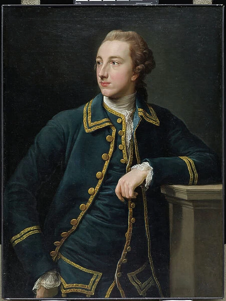 Portrait of a Man in a Green Suit, c. 1760 (oil on canvas)