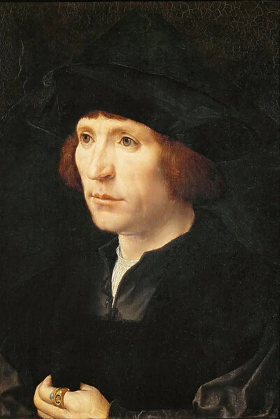 Portrait of a Man - Jan Gossaert (Gossart, dit Mabuse) (ca. 1478-1532). Oil on wood, c