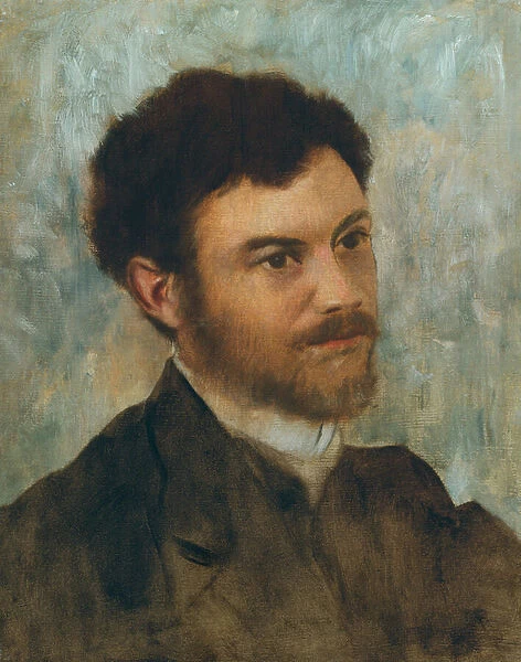 Portrait of a Man; Portrait d homme, c. 1868-1872 (oil on canvas)