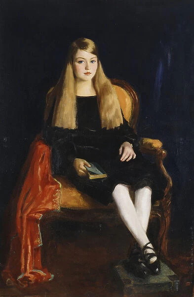 Portrait of Marcia Anne M. Tucker, 1926 (oil on canvas)
