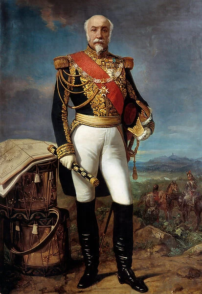Portrait of the marechal Auguste Etienne Regnault de Saint Jean d