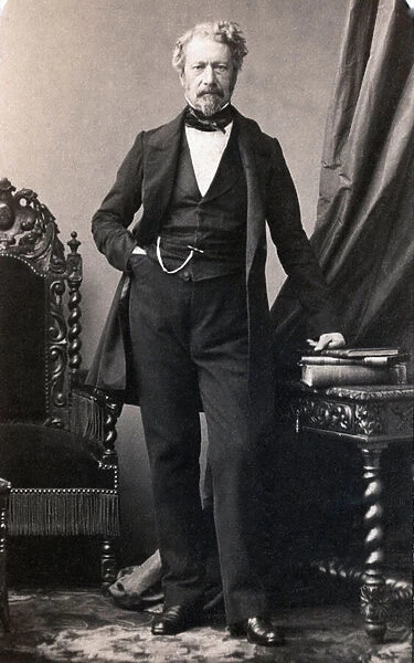 Portrait of Marechal Niel (1802-1869) Photography by Disderi