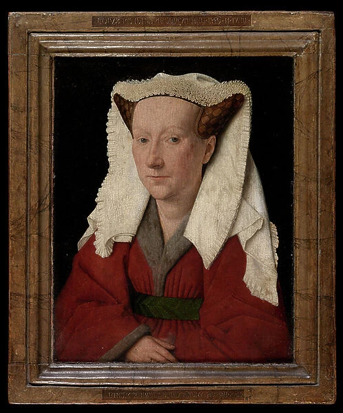 Portrait of Margareta van Eyck, 1439 (oil on panel)