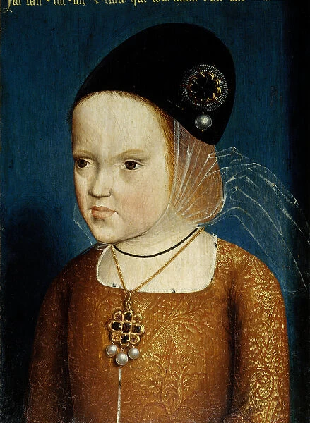 Portrait of Margarita of Austria (1480-1532) daughter of Emperor Maximilian