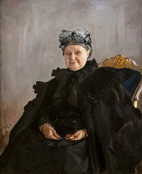Portrait of Maria Fedorovna Morozova, 1897 (Oil on canvas)